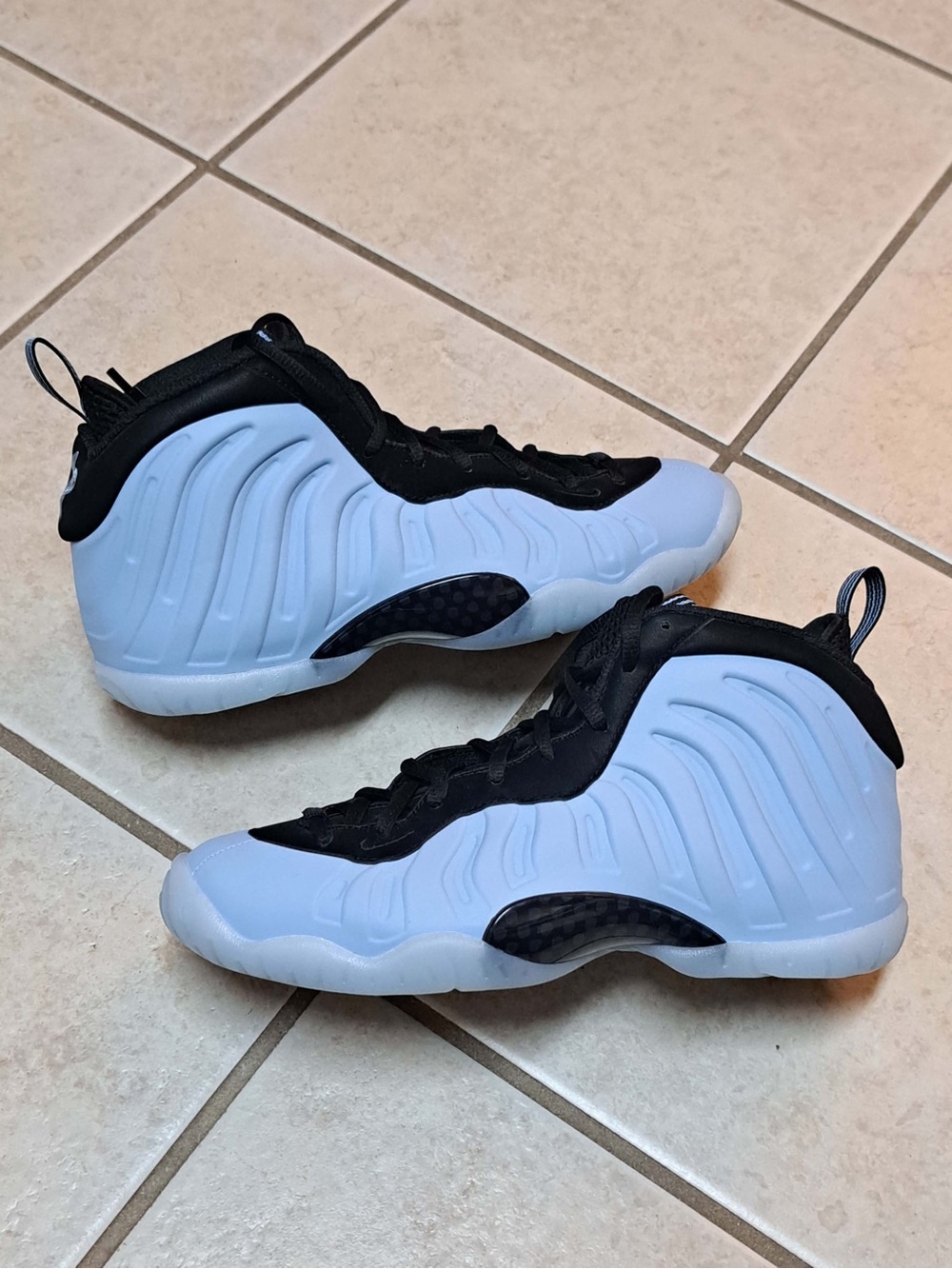Nike Little Posite One "Psychic Blue" Grade School Kids' Shoe